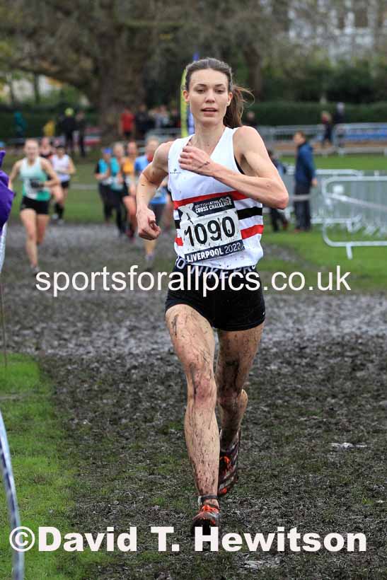 Senior Women and Under-23 Women, 2022 British Athletics Cross Challenge, Sefton Park, Liverpool.  Photo: David T. Hewitson/Sports for All Pics